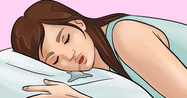 Si eres de babear cuando duermes, podria ser tu salud avisandote.