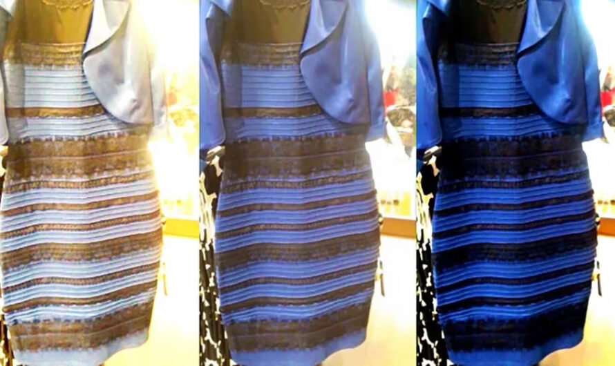 ¿Blanco y dorado? ¿Azul y negro? Este es el verdadero color del famoso vestido.